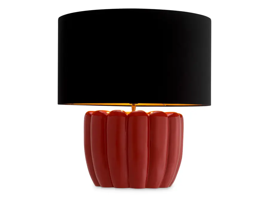 Lampe à poser Barocco - Red finish