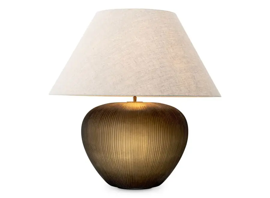 Tischleuchte 'Bayly' - Stone finish