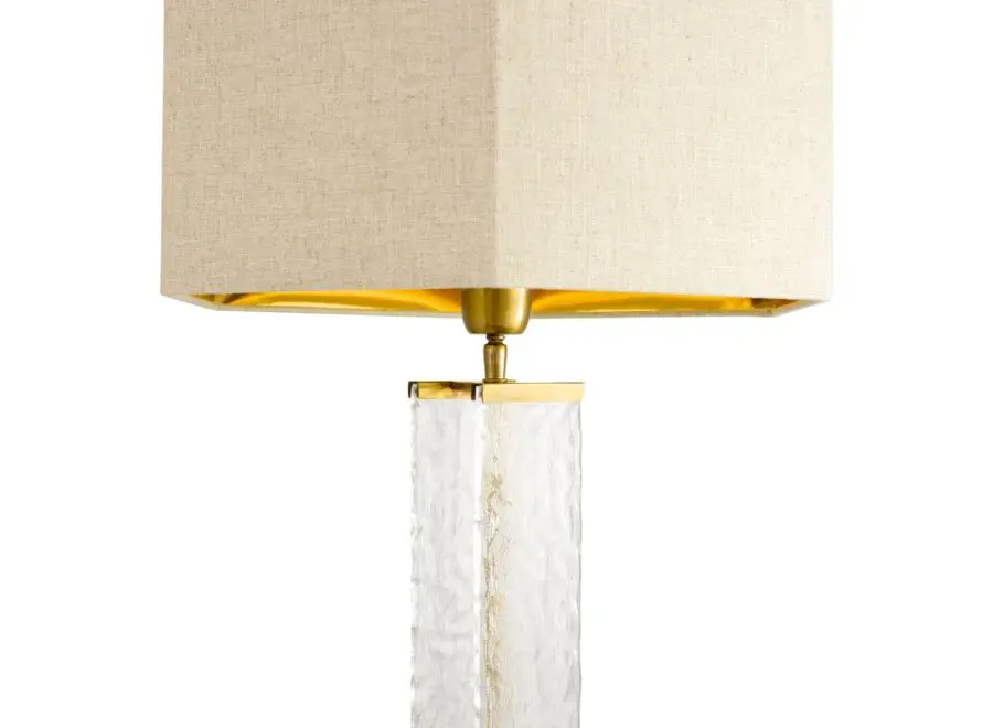 Lampe à poser 'Harmonis' - Vintage brass finish