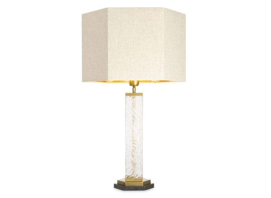 Table Lamp 'Harmonis' - Vintage brass finish
