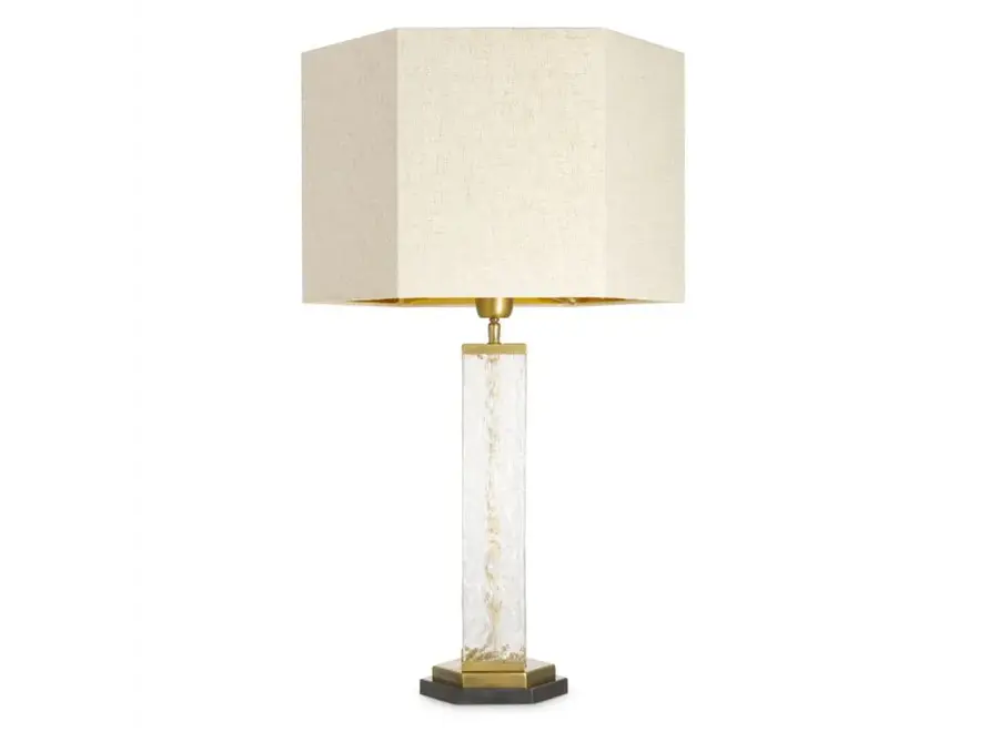 Table Lamp 'Harmonis' - Vintage brass finish