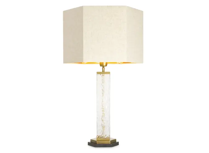 Lampe à poser Harmonis - Vintage brass finish