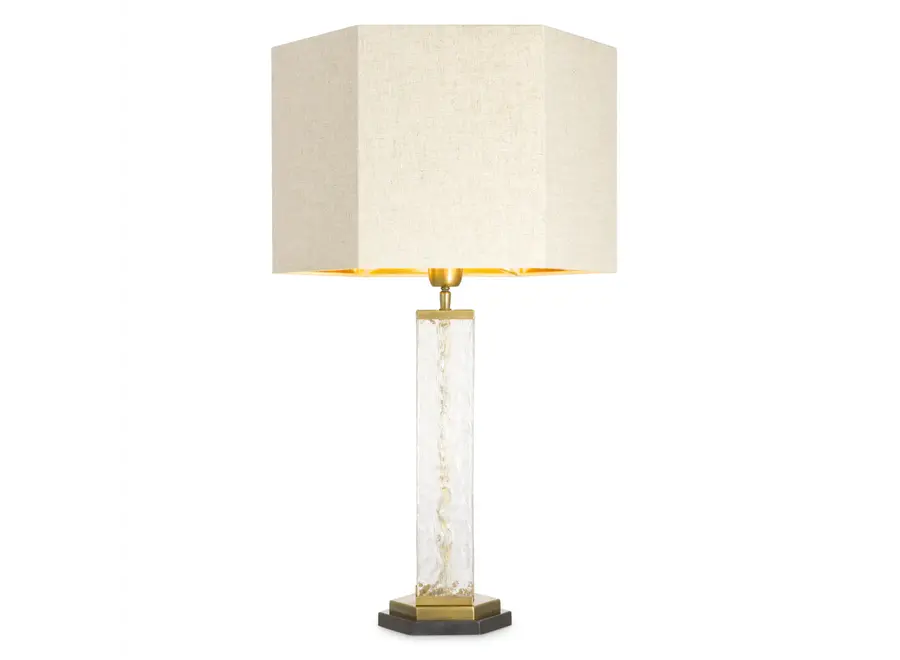 Table Lamp Harmonis - Vintage brass finish