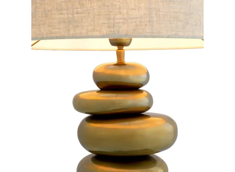 Tafellamp 'Kallisto' - Vintage brass finish