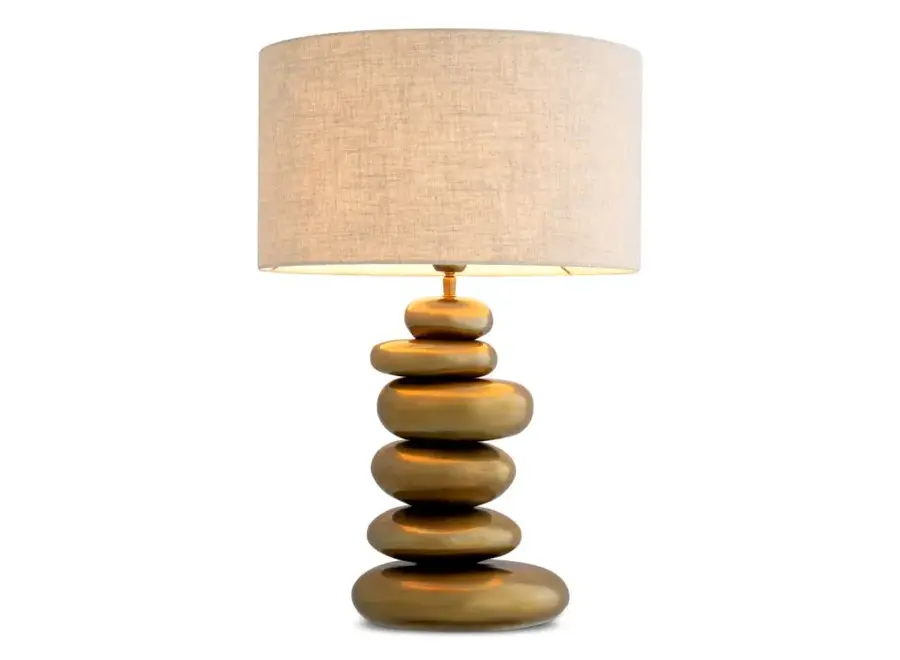 Tafellamp 'Kallisto' - Vintage brass finish