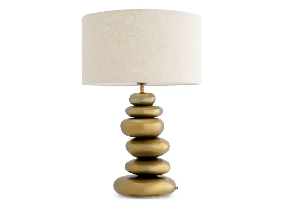 Tafellamp 'Kallisto' - Vintage brass finish