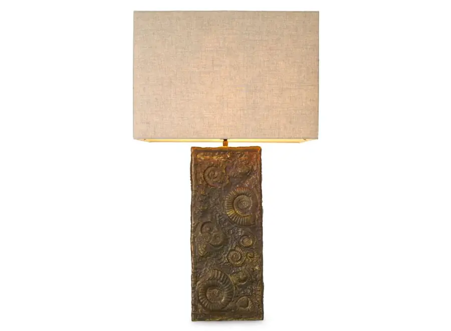 Tafellamp 'Kamari' - Vintage brass finish