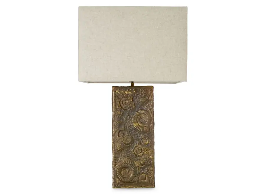 Lampe à poser 'Kamari' - Vintage brass finish