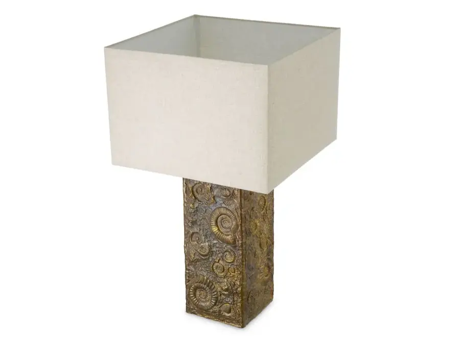 Table Lamp 'Kamari' - Vintage brass finish