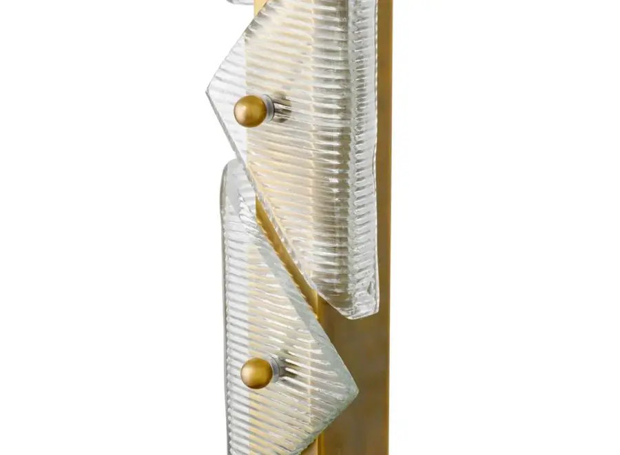 Tafellamp 'Mirabella' - Vintage brass finish