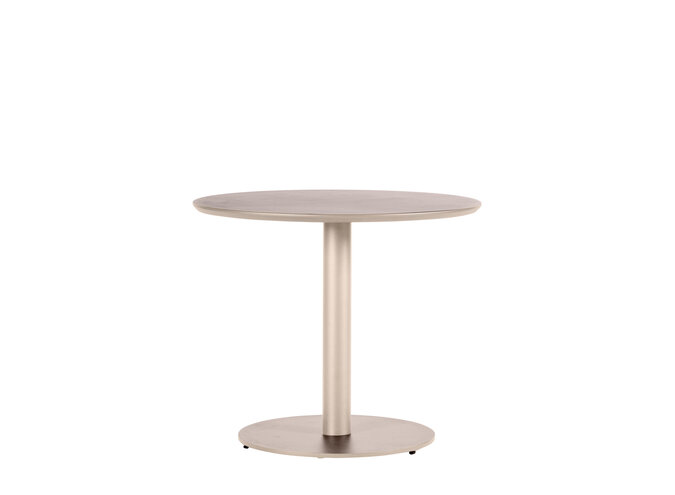 Low Dining table 'Vernazza' Ø80x68 - Salix