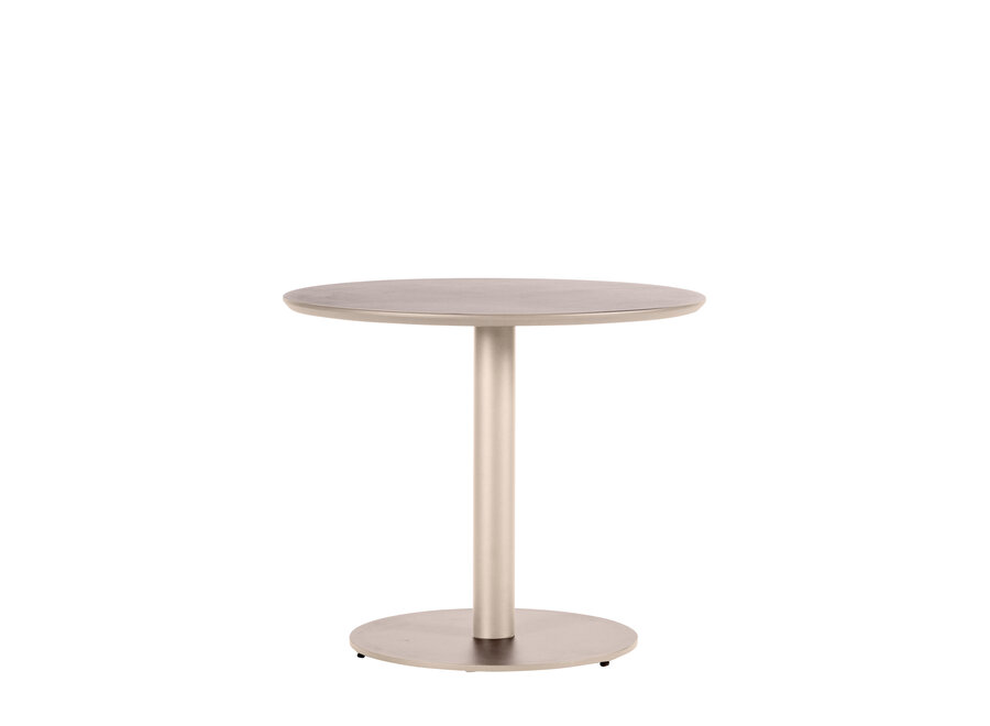 Niedriger Esstisch 'Vernazza' Ø80x68 - Salix