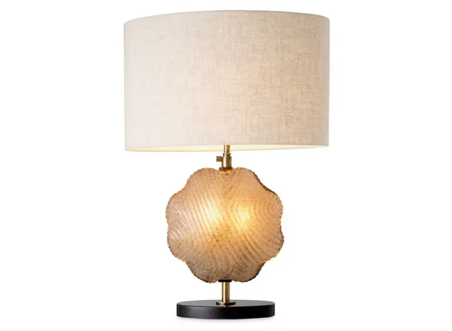 Tischleuchte 'Nuria' - Vintage brass finish