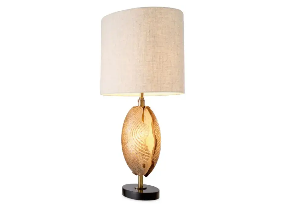 Tafellamp 'Nuria' - Vintage brass finish