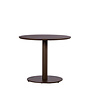 Lage eettafel 'Vernazza' Ø80x68 - Bronze
