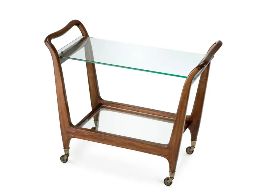 Trolley 'Julianne'  - Classic brown finish