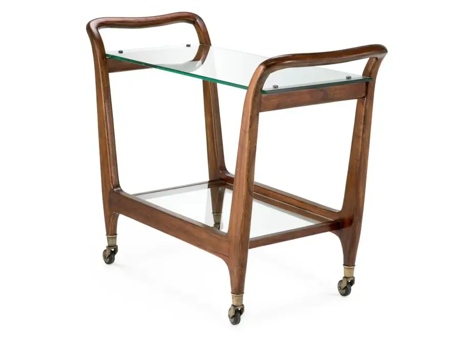 Trolley 'Julianne'  - Classic brown finish