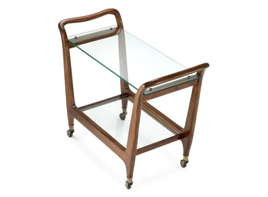 Trolley 'Julianne'  - Classic brown finish