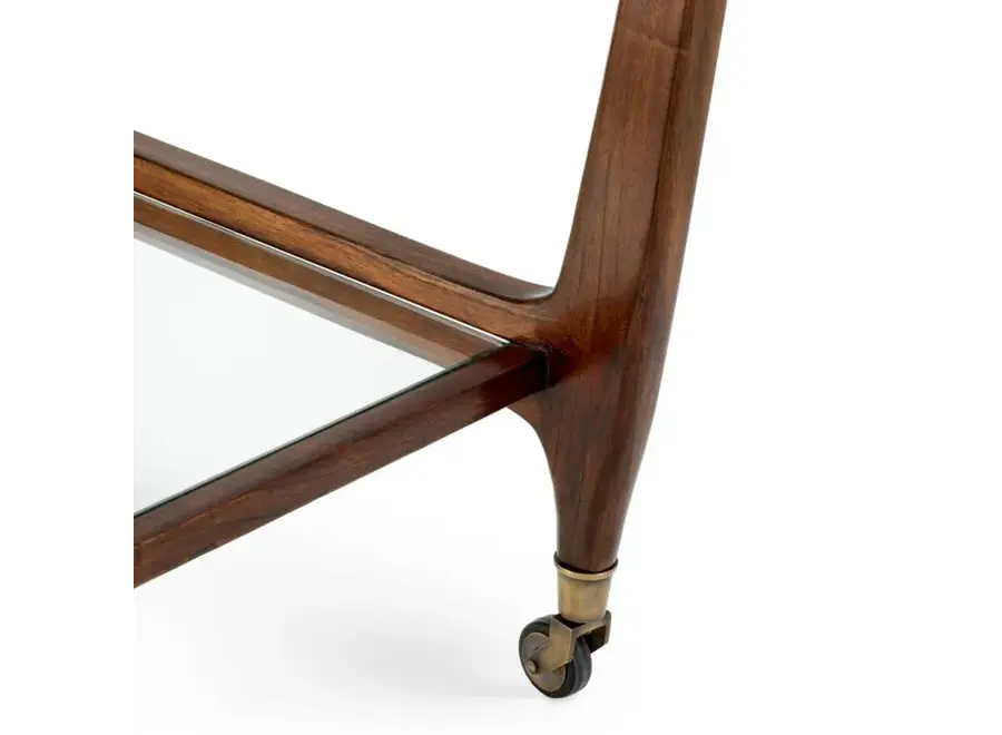 Trolley 'Julianne'  - Classic brown finish