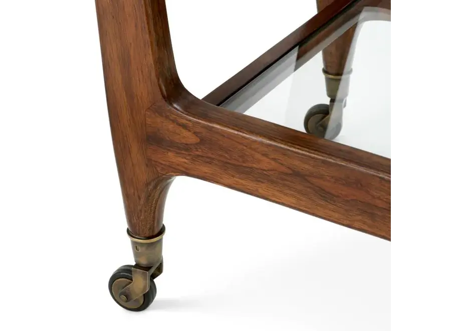Trolley 'Julianne'  - Classic brown finish