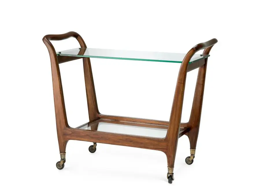 Trolley 'Julianne'  - Classic brown finish