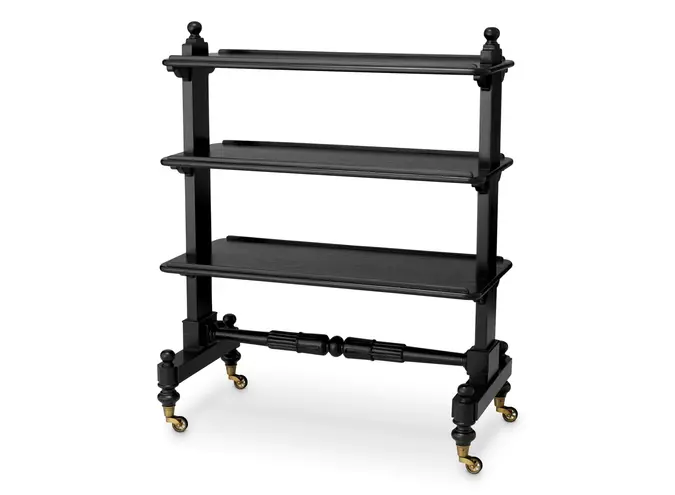 Trolley Lysander - Classic black finish