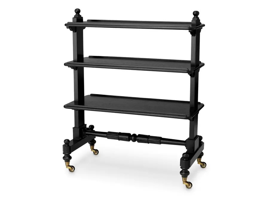 Trolley 'Lysander'  - Classic black finish