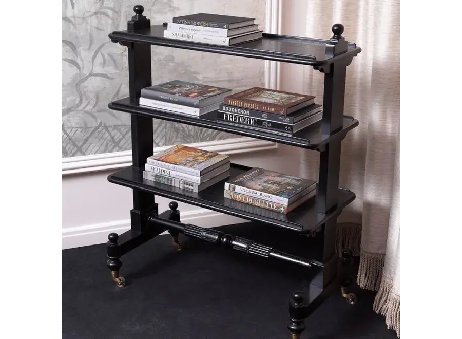 Trolley 'Lysander'  - Classic black finish
