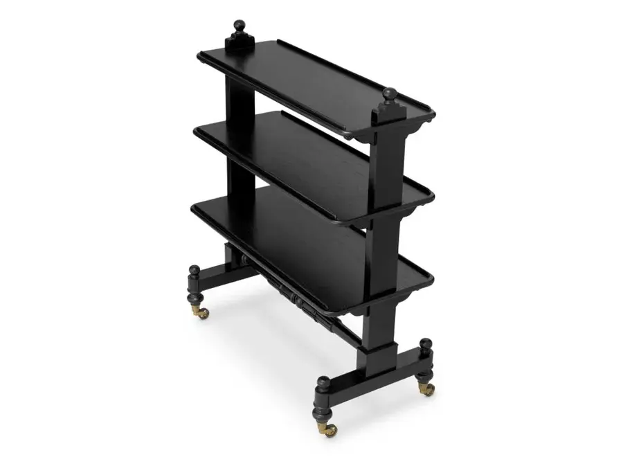 Trolley 'Lysander'  - Classic black finish