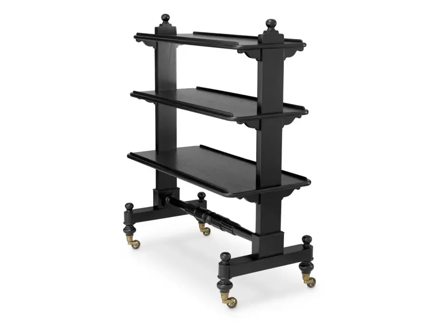 Trolley 'Lysander'  - Classic black finish