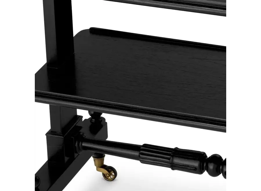 Trolley 'Lysander'  - Classic black finish