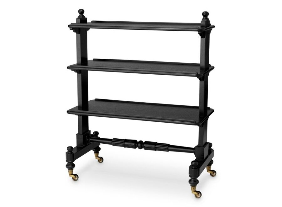 Trolley 'Lysander'  - Classic black finish