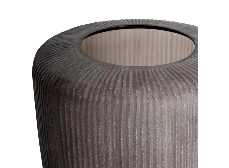 Vase 'Isandro' - L - Stone finish