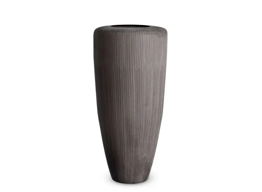 Vase Isandro - L - Stone finish