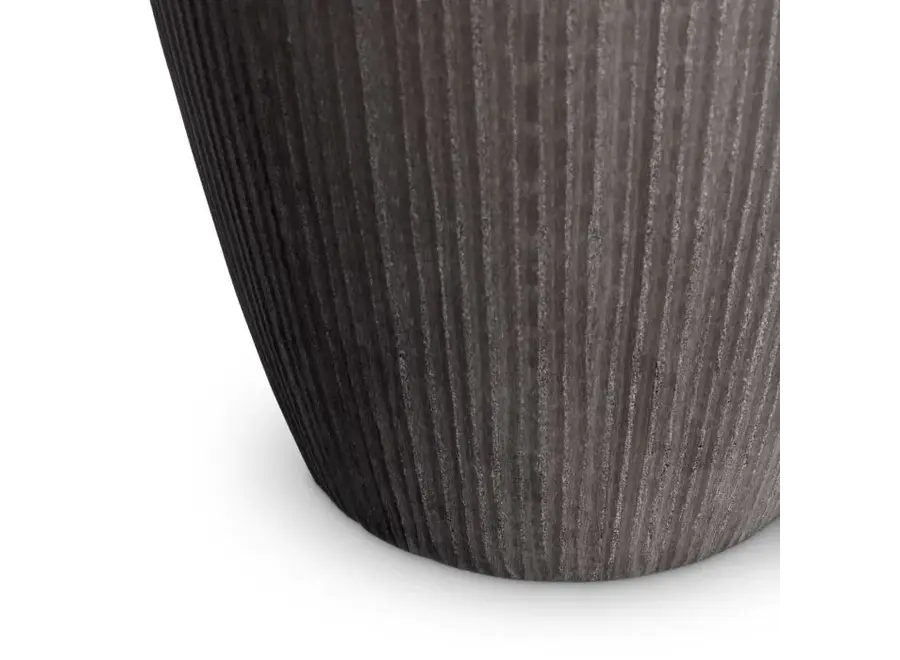 Vase 'Isandro' - XL - Stone finish