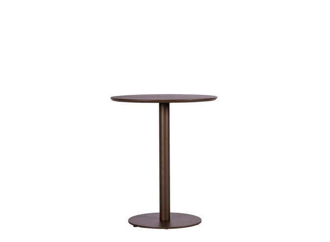 High Dining table 'Vernazza' Ø60x95 - Bronze