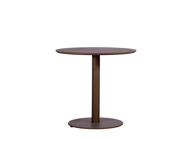 Hoge eettafel 'Vernazza' Ø80x95 - Bronze