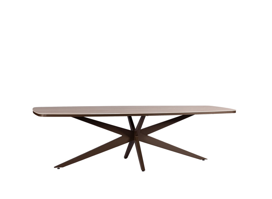 Dining table 'Calma' - Rectangular - Bronze