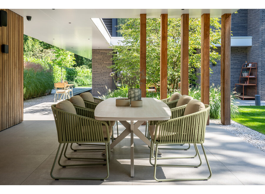 Eettafel 'Calma' - Rectangular - Salix