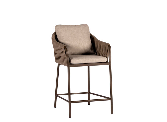 High dining chair 'Hydra' - Bronze