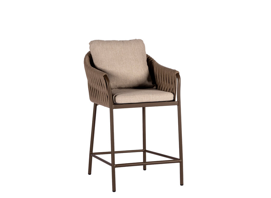 Chaise haute de salle à manger 'Hydra' - Bronze