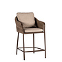 High dining chair 'Hydra' - Bronze