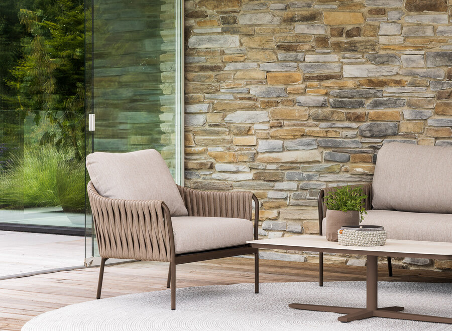 Chaise longue 'Hydra' - Bronze