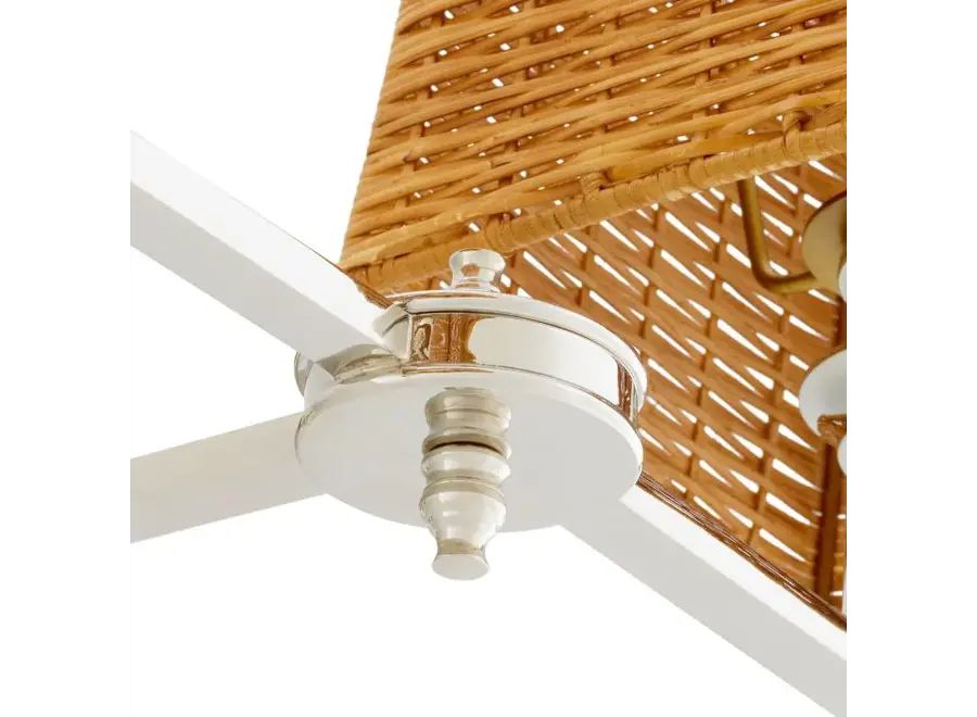 Wall lamp 'Lexington' - Double - Nickel finish