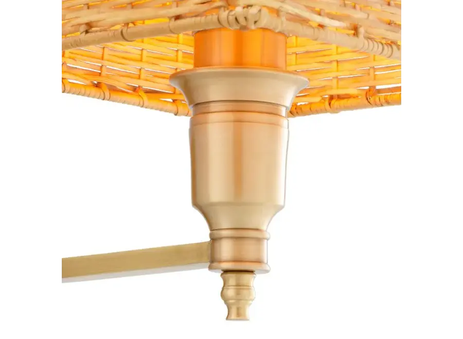 Wandlamp 'Lexington' - Single - Antique brass finish