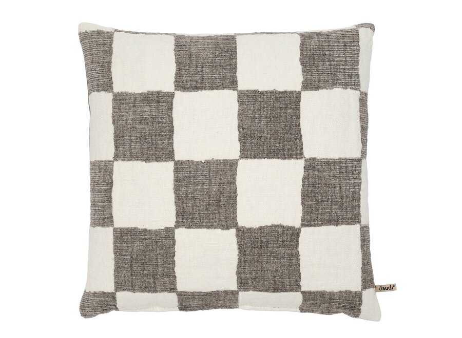 Dekoratives Kissen Checky Cappuccino