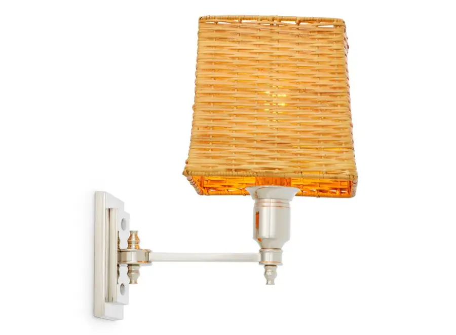 Wandlampe 'Lexington' - Single - Nickel finish