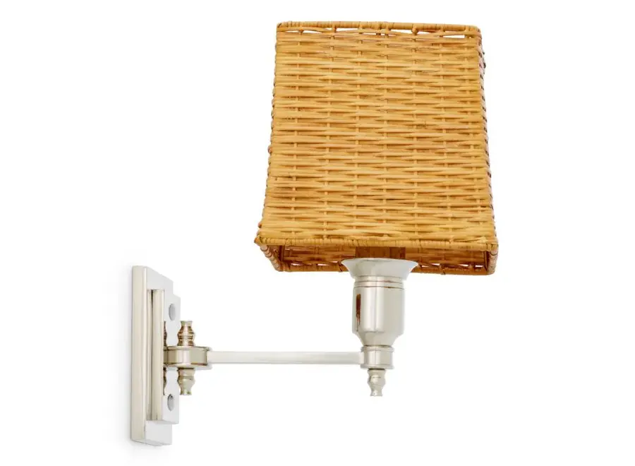 Wandlampe 'Lexington' - Single - Nickel finish