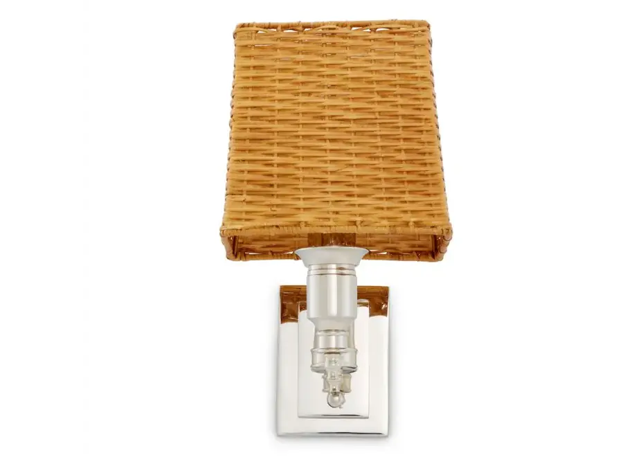 Wall lamp 'Lexington' - Single - Nickel finish