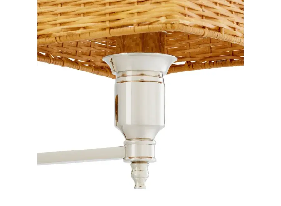 Wandlampe 'Lexington' - Single - Nickel finish